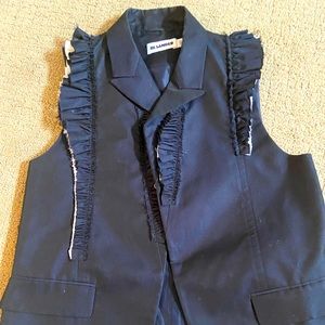 Jil Sander Sleeveless Blazer Vest